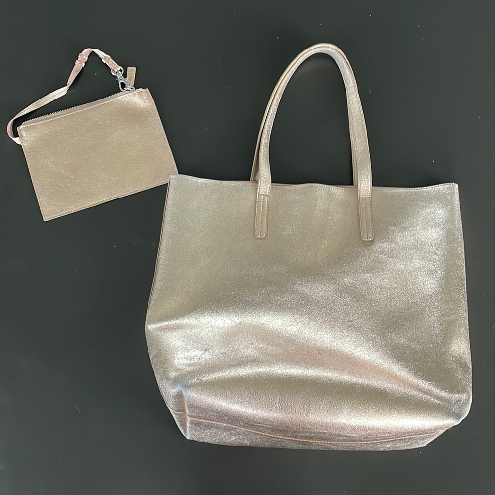 Express Metallic Tote